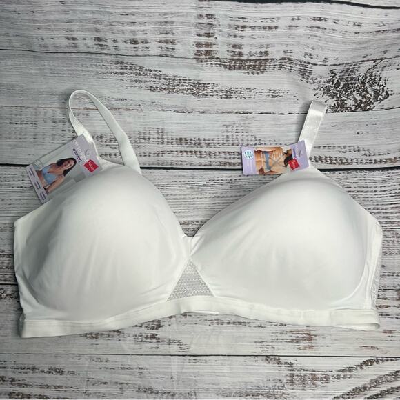 Hanes 3X Oh So Light Wireless T-Shirt Bra Comfort Flex Fit NEW - Picture 4 of 12
